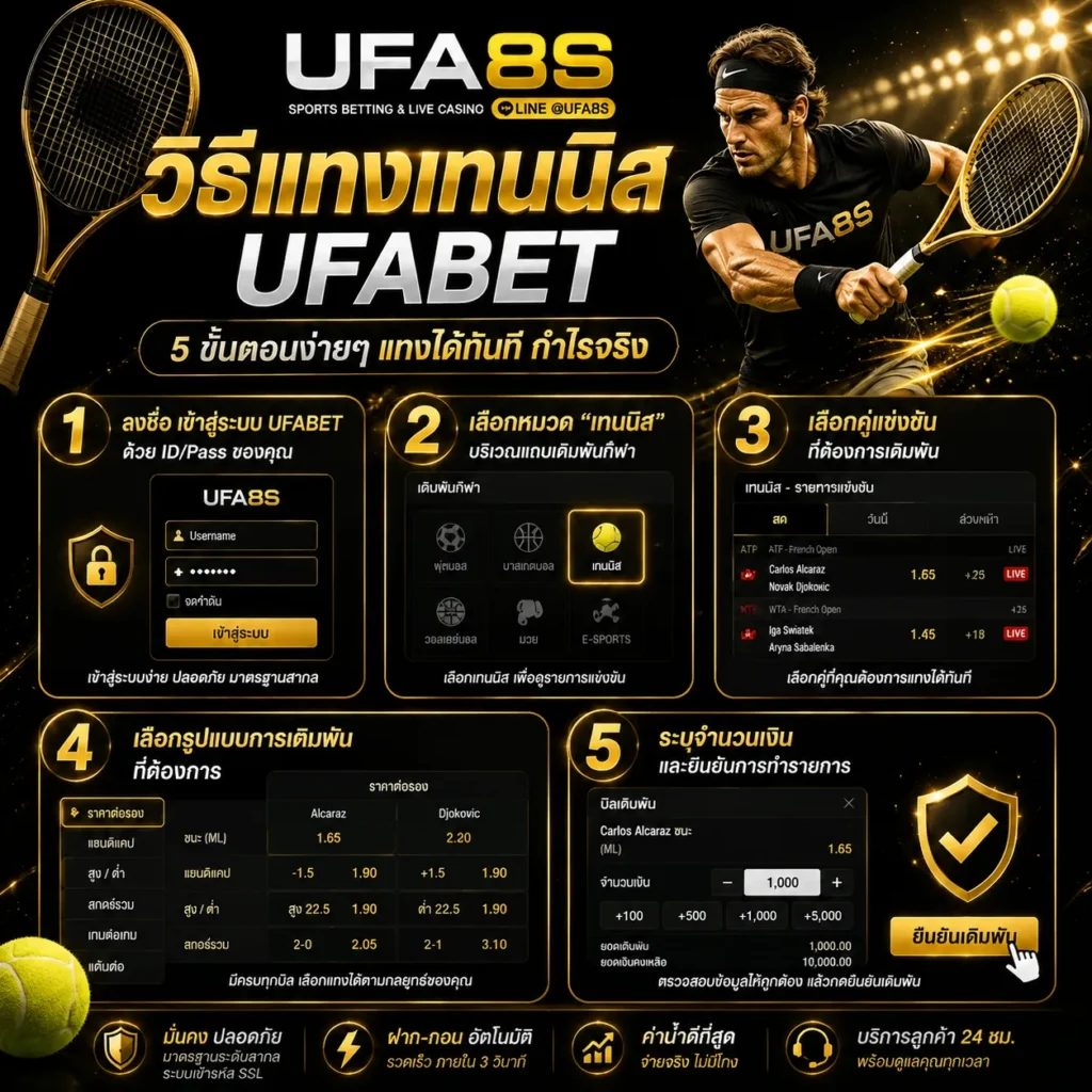 UFABET แทงเทนนิส
